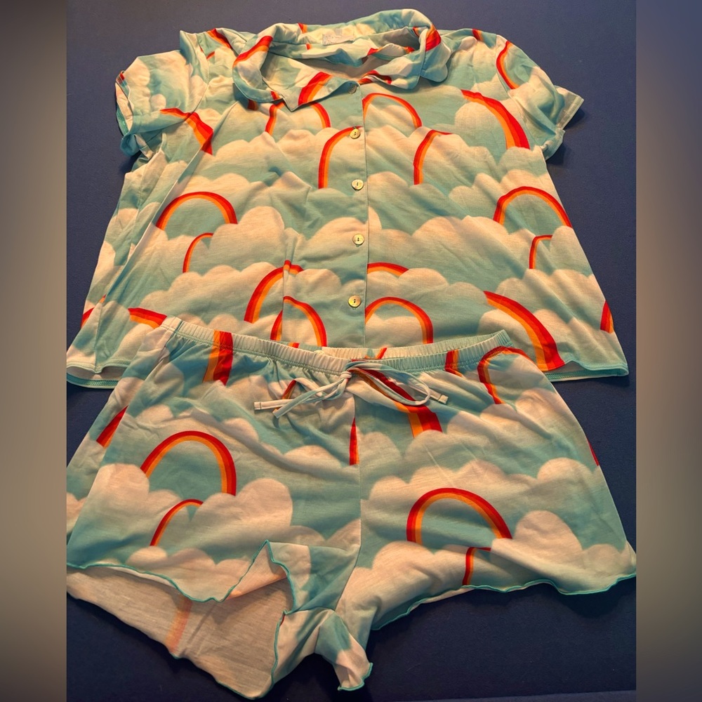 Breakfast for dinner PJ set size 1X
